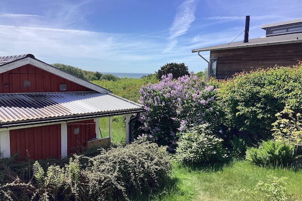 Sfeervol rood vakantiehuis nabij de kust in Falkenberg - thumbnail 4