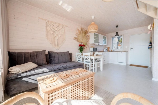 Modern vakantiehuis voor 5 personen met zwembad, op 200 meter van het strand in Kopań - thumbnail 6