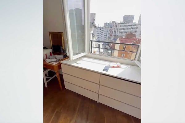 Compacte studio in levendig 13e arrondissement, vlakbij metro - thumbnail 1