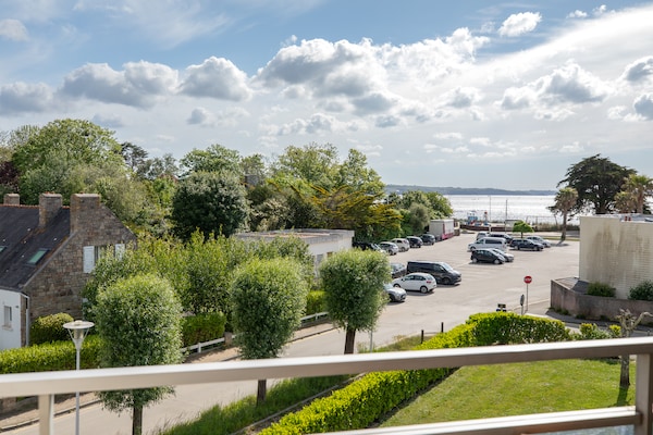 Aan zee: Licht appartement voor 4 personen in Plougonvelin - thumbnail 5