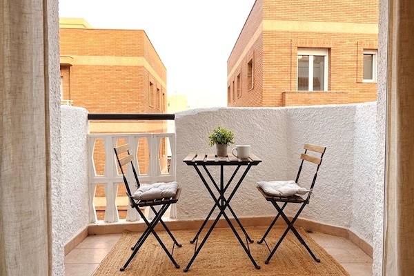 Op 450 m van het strand: ruim appartement in Roquetas de Mar - thumbnail 5