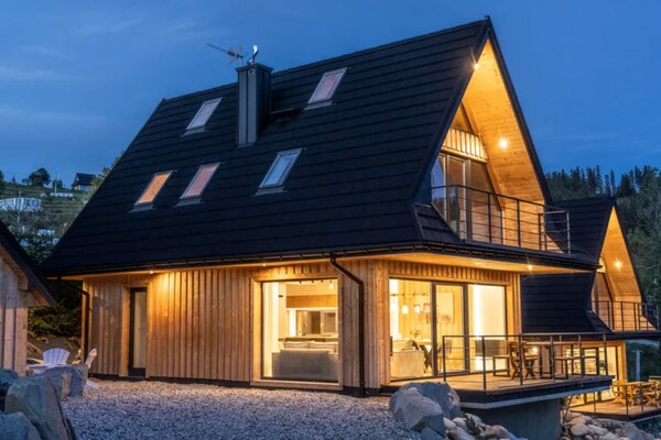 Villa 2 Rzepiska: 8-persoons huis met bergzicht, tuin & open haard - thumbnail 1
