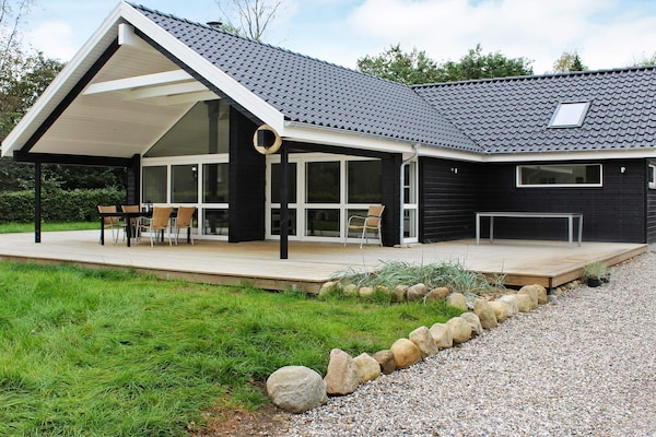 Licht vakantiehuis voor 8 personen met whirlpool nabij Silkeborg - thumbnail 3