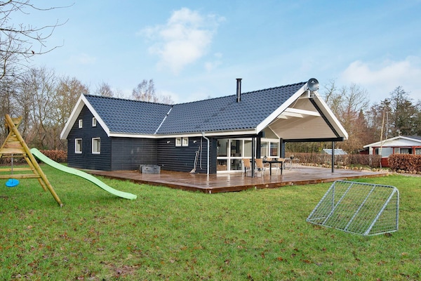 Licht vakantiehuis voor 8 personen met whirlpool nabij Silkeborg - thumbnail 6