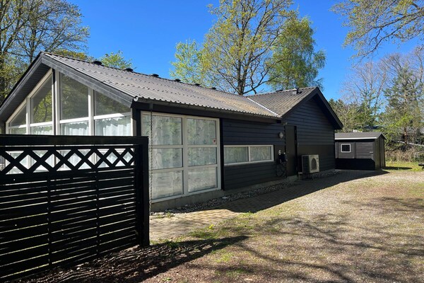 Vrijstaand vakantiehuis aan de golfbaan bij Glesborg, 250m van strand - thumbnail 3