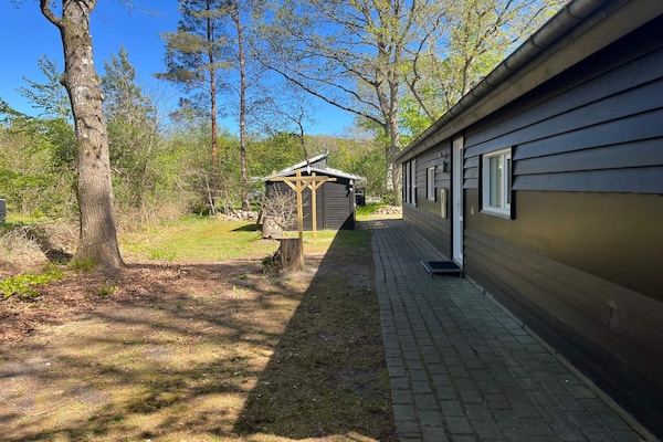 Vrijstaand vakantiehuis aan de golfbaan bij Glesborg, 250m van strand - thumbnail 4