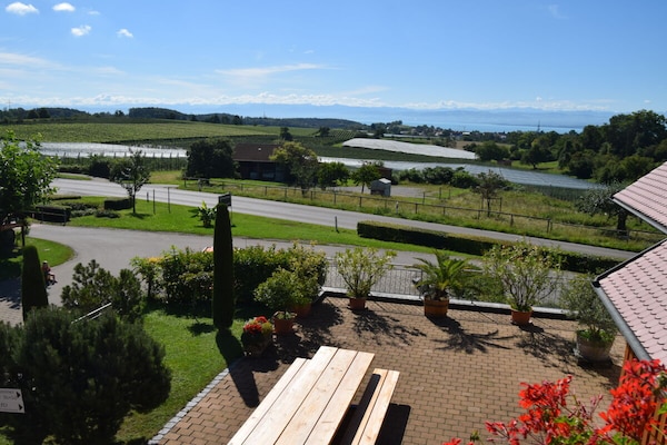 Op 1,0 km van het centrum: luxe vakantiehuis in Meersburg - thumbnail 4