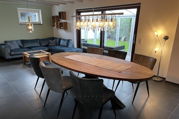 Op 1,0 km van centrum Monschau: modern vakantiehuis voor 6 personen - thumbnail 6