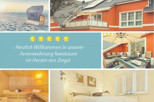 Centraal gelegen vakantiehuis in Ostseeheilbad Zingst voor 4 personen - thumbnail 1