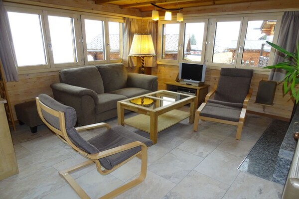 Centraal gelegen vakantiehuis in Bellwald op 300m van de piste - thumbnail 5