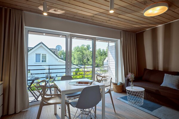 Knus appartement in Mielno, 200 meter van het strand en het bos - thumbnail 3