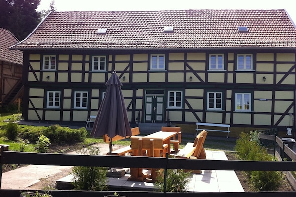 14-persoons vakantiehuis in het centrum van Tanne - thumbnail 1