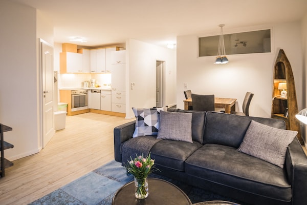 Luxe vakantiehuis Aussicht direct aan het zandstrand op Fehmarn - thumbnail 5
