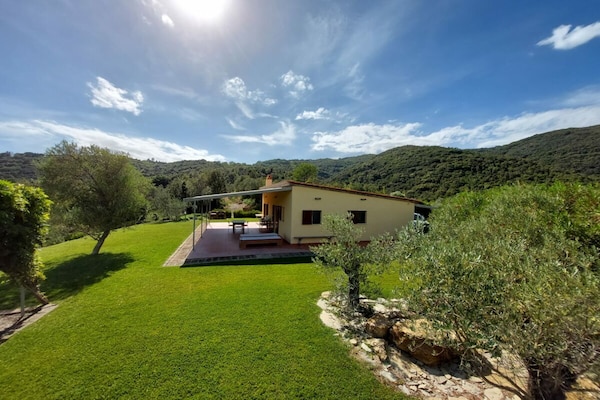 Modern en toegankelijk vakantiehuis in Suvereto - thumbnail 1
