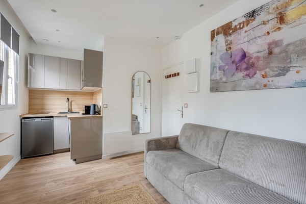 Charmant appartement voor 4 personen in Boulogne-Billancourt - thumbnail 6