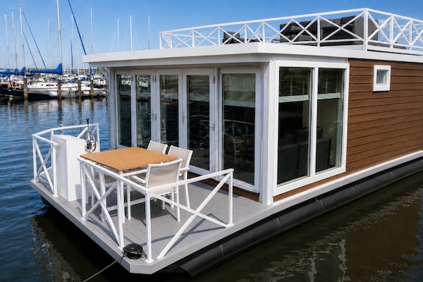 Houseboat Veerse Meer with Roof Terrace | 4 people - thumbnail 1