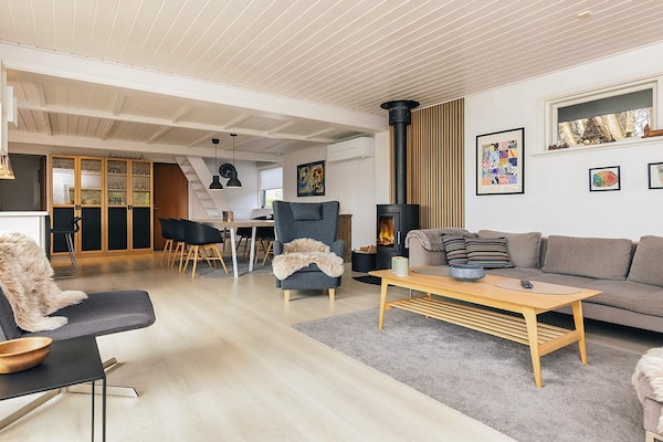 Op 550 m van zee: Sfeervol vakantiehuis in Karrebæksminde - thumbnail 2