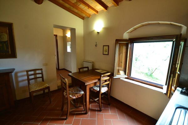 Knus appartement in Toscaans bos met zwembad, nabij Florence - thumbnail 3