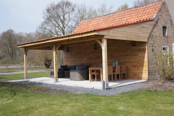 Authentieke gerenoveerde boerderij in historisch Aardenburg, dicht bij Zeeuws-Vlaanderen - thumbnail 5