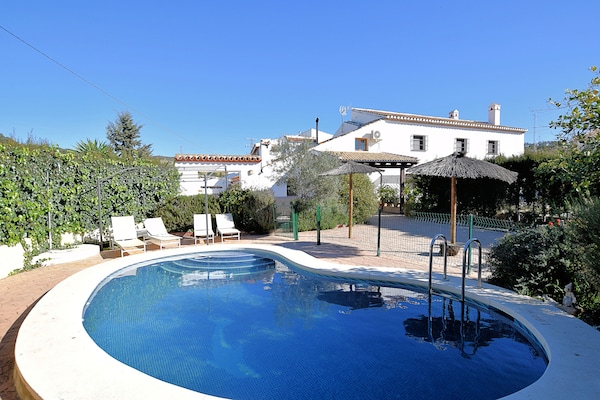 Privézwembad en landelijke sfeer in landhuis Casa La Palmera, Málaga - thumbnail 6