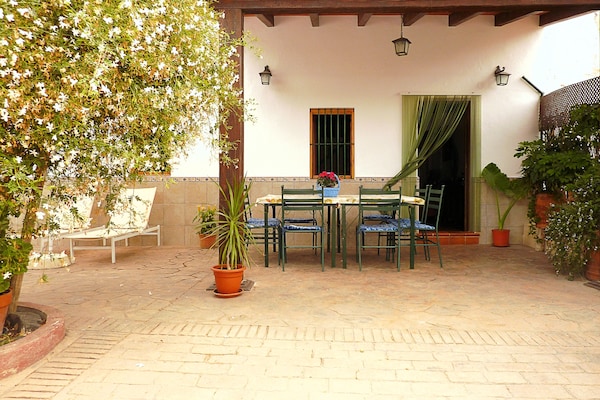 Privézwembad en landelijke sfeer in landhuis Casa La Palmera, Málaga - thumbnail 4