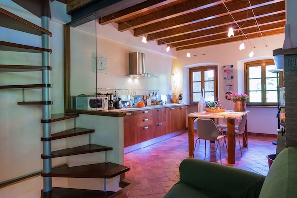 Elegant landhuis in Pescaglia: 6p, bos & dorp op 100m, meer op 1km - thumbnail 6