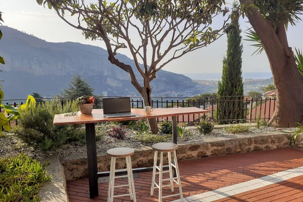Charmant vakantiehuis Casa Longo in Ventimiglia met zeezicht - thumbnail 1