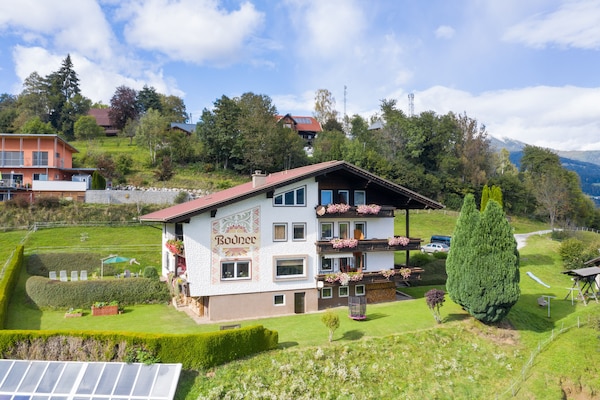 Licht appartement met panoramisch uitzicht in Afritz am See - thumbnail 3