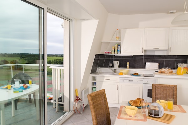 Stijlvol appartement voor 6 in L'Aiguillon-sur-Vie met tuin en zwembad - thumbnail 4