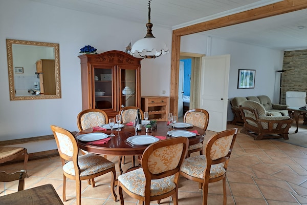 Op 1 km van het centrum: Ruim appartement in Le Pouldu aan het strand - thumbnail 4