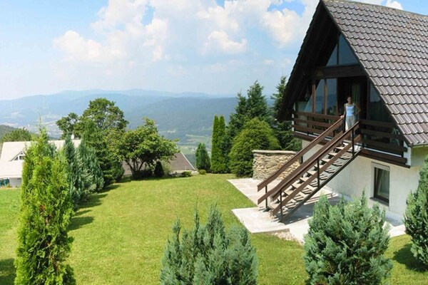 Vrijstaand vakantiehuis Talblick aan de skipiste in het Beierse Woud - thumbnail 6