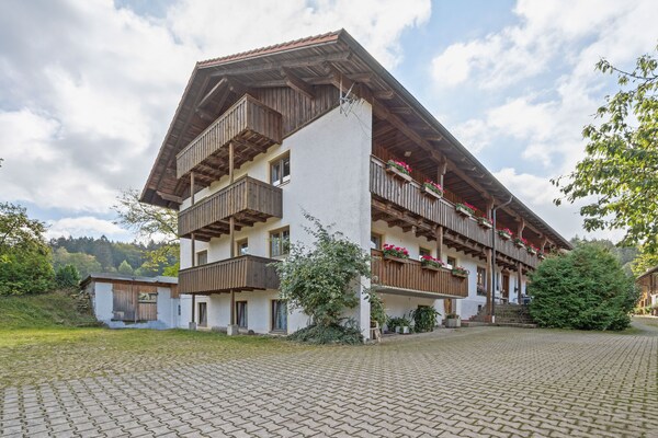 Rustiek appartement voor 5 in het Beierse Woud bij Neukirchen - thumbnail 1