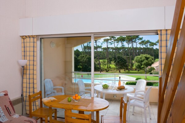 Licht appartement op de begane grond met tuin, vlakbij het strand van Moliets - thumbnail 4
