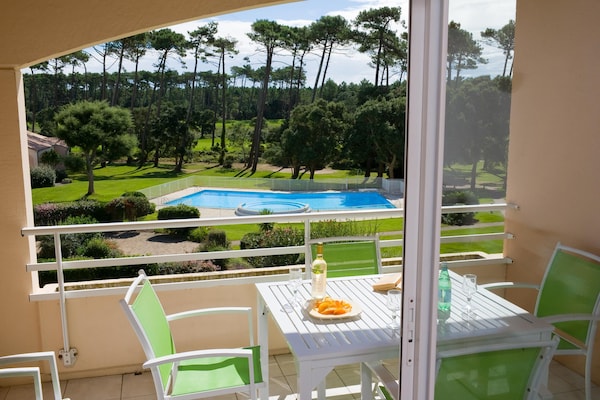 Modern appartement in Moliets voor 6 personen met zwembad - thumbnail 6