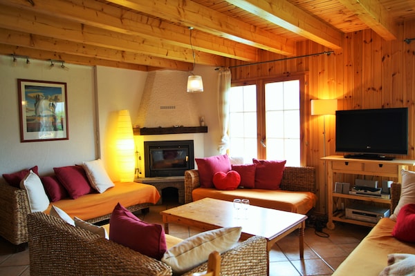 Chalet Sviv: Ruim chalet aan de skipiste in Les Masses, 4 Valleys - thumbnail 2