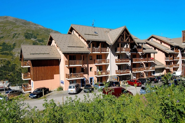 Sneeuwzeker appartement in Valmeinier met zwembad en uitzicht - thumbnail 6