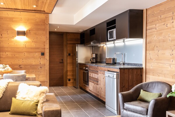Authentiek chalet-appartement op 300m van de piste in Val Thorens - thumbnail 3