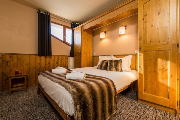 Ruim chalet-appartement in Val Thorens, direct aan de piste, 10 personen - thumbnail 1