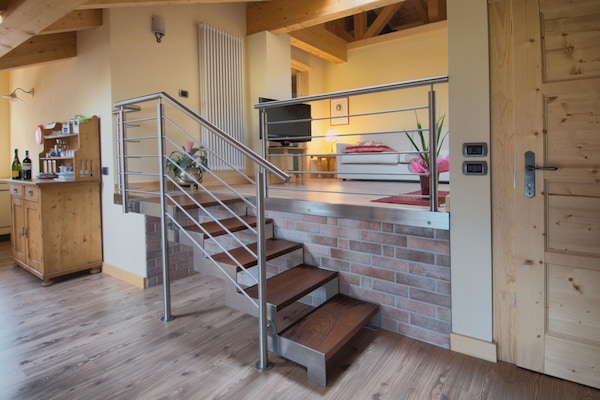 Renetta Mansarda: sfeervol appartement in authentiek agriturismo, Val di Non - thumbnail 6