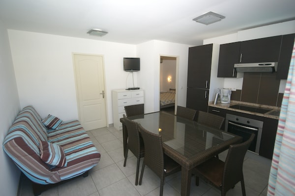 Appartement Alizé: 300m van strand Moriani-Plage met zwembad en balkon - thumbnail 2
