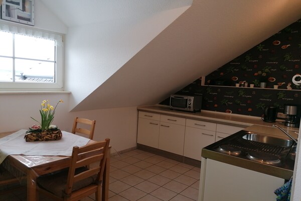 Knus bosappartement voor 2 aan de Rennsteig in Frauenwald - thumbnail 4