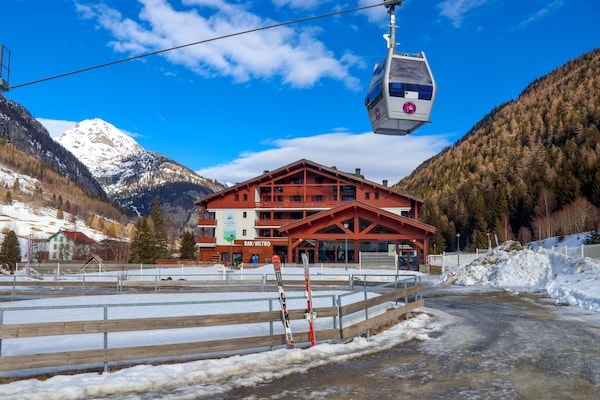 Knusse studio in Vallorcine met zwembad, vlakbij Chamonix - thumbnail 5