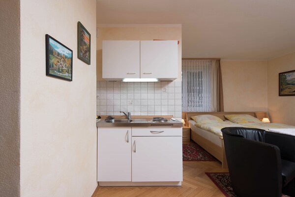 Knus appartement voor 2 in het bosrijke Ertsgebergte bij Pockau - thumbnail 4