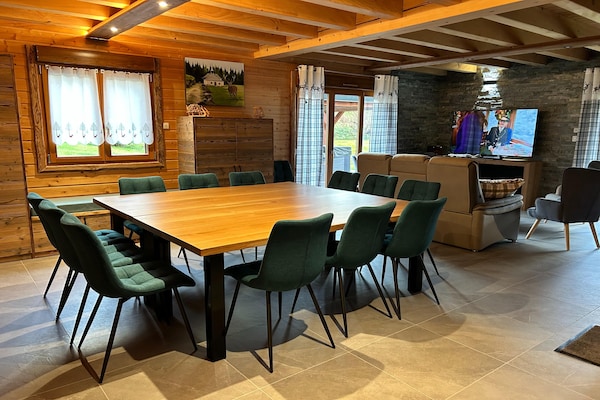 Ruim chalet voor 13 personen met sauna bij La Bresse - thumbnail 4