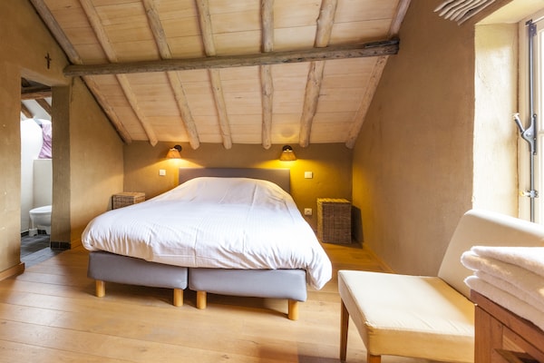 Authentieke boerderij voor 18 personen met zwembad en sauna in Beernem - thumbnail 4