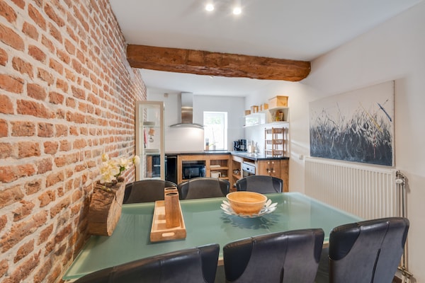 Licht appartement in Mesch met tuin, nabij Maastricht en golfbaan - thumbnail 5