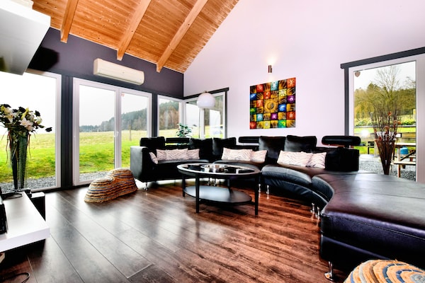 Villa Otium: Luxe groepsaccommodatie voor 22 personen in de bossen van Manhay - thumbnail 3