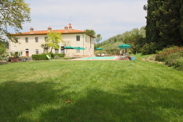 Authentiek Toscaans appartement op biologische wijnboerderij bij San Gimignano - thumbnail 4