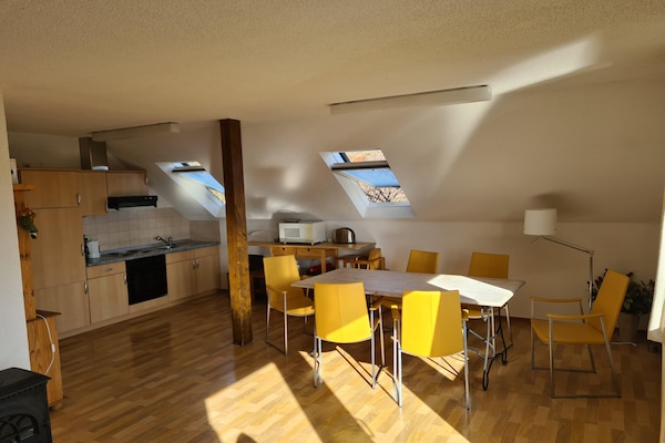 Rustiek appartement voor 4 aan de rand van het bos bij Frankenau - thumbnail 3