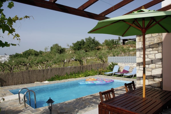 Villa Xenia: vrijstaande oase met zwembad bij Rethymnon, Kreta - thumbnail 5